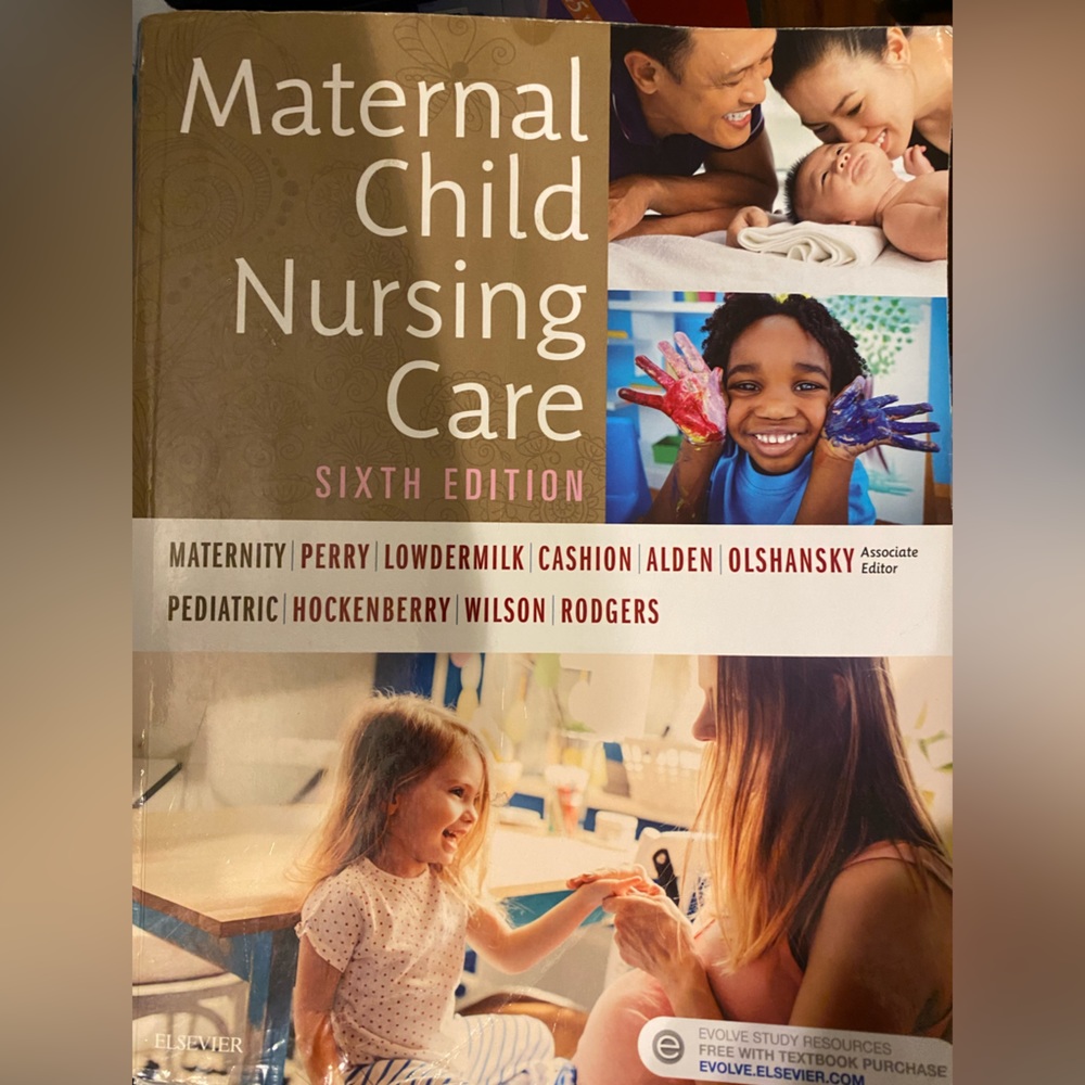 Maternal child nursing school text book